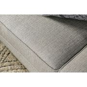 Light gray chenille fabric casual style loveseat by Furniture of America additional picture 3