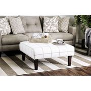 Ivory/Pattern Transitional Ottoman by Furniture of America additional picture 3