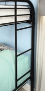 Twin-twin black metal kids bunk bed by Furniture of America additional picture 2