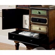 Multi color antique walnut traditional accent chest by Furniture of America additional picture 2