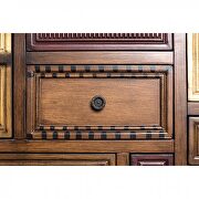 Multi/antique walnut traditional accent chest additional photo 2 of 4