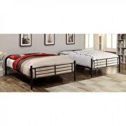 Contemporary full/full bunk bed in black finish by Furniture of America additional picture 2