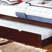 Twin/twin bunk bed in dark walnut finish by Furniture of America additional picture 3