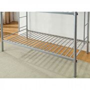 Silver transitional twin/twin bunk bed by Furniture of America additional picture 2