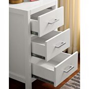 White wood construction twin loft bed by Furniture of America additional picture 2