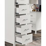 White wood construction twin loft bed by Furniture of America additional picture 3