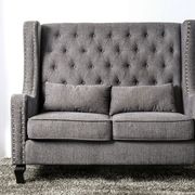 Wingseat / button tufted settee / lovseat by Furniture of America additional picture 2