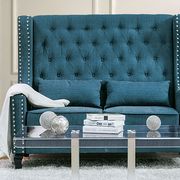 Wingseat / button tufted settee / lovseat by Furniture of America additional picture 2
