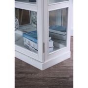 White transitional curio cabinet by Furniture of America additional picture 2