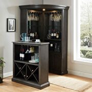 Gray traditional bar table by Furniture of America additional picture 2