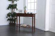 Cherry transitional desk / side console table by Furniture of America additional picture 7