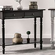 Gray transitional desk / side console table by Furniture of America additional picture 5
