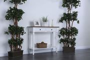 White transitional desk / side console table by Furniture of America additional picture 6