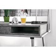 Silver Industrial Desk by Furniture of America additional picture 2