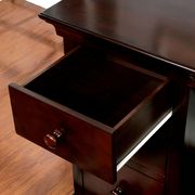 Dark walnut finish computer / office desk by Furniture of America additional picture 3
