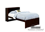 Corner design transitional daybed in brown finish by Furniture of America additional picture 3