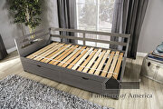 Transitional style daybed in gray finish with two drawers by Furniture of America additional picture 6