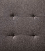 Gray transitional futon sofa additional photo 5 of 4