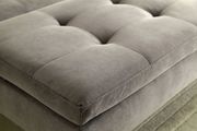 Light Gray Contemporary Split-Back Futon Sofa by Furniture of America additional picture 3