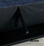 Navy contemporary futon sofa by Furniture of America additional picture 2