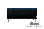 Navy contemporary futon sofa by Furniture of America additional picture 10
