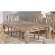 7pcs casual natural rustic tone dining set by Furniture of America additional picture 3