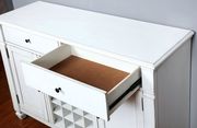 Vintage white server / buffet by Furniture of America additional picture 4