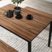 Replicated wood grain top 3 pc. dining set additional photo 4 of 3