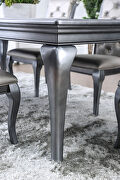 Gray finish transitional dining table by Furniture of America additional picture 7