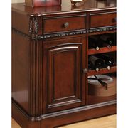 Traditional style cherry wood server / buffet by Furniture of America additional picture 2