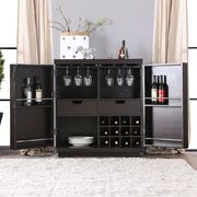 Espresso wood contemporary style buffet/server by Furniture of America additional picture 2
