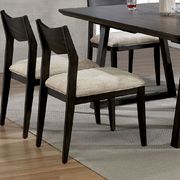 Dark walnut transitional dining table by Furniture of America additional picture 8
