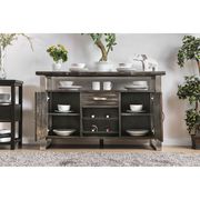 Rustic gray finish contemporary server / buffet by Furniture of America additional picture 4