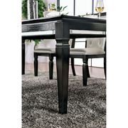Black/silver contemporary dining table by Furniture of America additional picture 9
