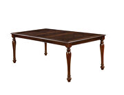 Brown cherry traditional dining table by Furniture of America additional picture 12