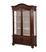 Brown cherry traditional hutch & buffet additional photo 5 of 4
