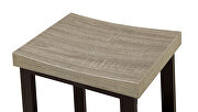 Natural tone/gray contemporary 5 pc. counter ht. table set by Furniture of America additional picture 2