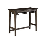 Gray sturdy wood construction bar table set by Furniture of America additional picture 3