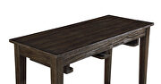 Gray sturdy wood construction bar table set by Furniture of America additional picture 4