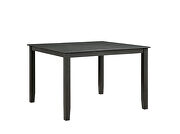 Gray subtle wood grain counter height table by Furniture of America additional picture 2