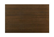 Dark bronze/natural industrial counter ht. table additional photo 4 of 10
