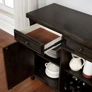 Dark walnut rustic server / buffet additional photo 3 of 2