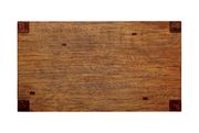 Dark oak rustic natural wood family size table by Furniture of America additional picture 11