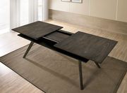 Gray mid-century modern dining table additional photo 2 of 3