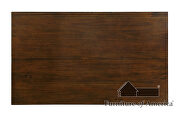 Brown cherry transitional counter ht. table by Furniture of America additional picture 2