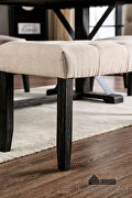 Antique black rustic dining table additional photo 4 of 7