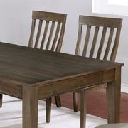 Light oak transitional dining table additional photo 2 of 3
