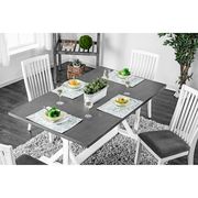 Transitional style white/gray dining table by Furniture of America additional picture 4