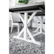 Transitional style white/gray dining table by Furniture of America additional picture 6