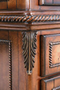 Traditional brown cherry formal hutch & buffet by Furniture of America additional picture 5